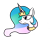 Size: 1600x1200 | Tagged: safe, artist:warriorcatz239, princess celestia, alicorn, pony, female, horn, mare, multicolored mane, portrait, solo, white coat