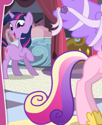 Size: 249x305 | Tagged: safe, princess cadance, twilight sparkle, alicorn, pony, unicorn, female, mare