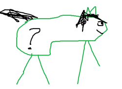 Size: 406x294 | Tagged: safe, oc, oc:anon filly, pony, 1000 hours in ms paint, female, filly, quality, sexy, solo