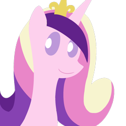 Size: 1000x1000 | Tagged: safe, artist:dragonfoorm, princess cadance, alicorn, pony, bust, looking at you, portrait, simple background, solo, transparent background, vector