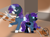 Size: 1024x751 | Tagged: safe, artist:spokenmind93, rarity, oc, oc:nyx, alicorn, pony, unicorn, alicorn oc, commission, crossover, disguise, knife, ponytail, pose, rarispy, signature, spy, team fortress 2, vector, watermark