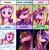 Size: 800x810 | Tagged: safe, artist:incinerater, princess cadance, alicorn, pony, chibi, hoers, solo, style emulation