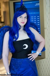 Size: 641x960 | Tagged: safe, artist:eternalzarya, princess luna, human, cosplay, irl, irl human, photo, solo