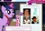 Size: 854x578 | Tagged: safe, lyra heartstrings, princess cadance, twilight sparkle, alicorn, pony, beauty and the beast, burger king, chuck norris, disney, gaston, sitting lyra, wedding