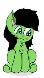 Size: 1440x2560 | Tagged: safe, artist:scotch, oc, oc:anon filly, pony, blushing, female, filly