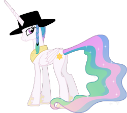 Size: 5386x4810 | Tagged: safe, artist:php50, princess celestia, alicorn, pony, absurd resolution, jew, jewlestia, judaism, rabbi, solo