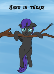 Size: 445x608 | Tagged: safe, artist:locky, oc, oc only, oc:nyx, alicorn, drawthread, request, solo, tree branch