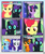 Size: 900x1080 | Tagged: safe, artist:lister-of-smeg, apple bloom, rainbow dash, rarity, twilight sparkle, twilight sparkle (alicorn), oc, oc:lazybug, oc:nyx, alicorn, pegasus, pony, unicorn, comic:horkosworks, colt, magic, male