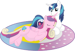 Size: 15900x10800 | Tagged: dead source, safe, artist:xniclord789x, princess cadance, shining armor, alicorn, pony, unicorn, absurd resolution, female, hilarious in hindsight, male, pregnant, shiningcadance, shipping, simple background, straight, transparent background