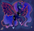 Size: 1000x900 | Tagged: safe, artist:staticdragon1, princess luna, alicorn, pony, female, horn, mare, simple background, solo