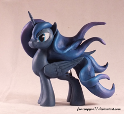 Size: 800x738 | Tagged: safe, artist:frozenpyro71, princess luna, irl, photo, sculpture, solo