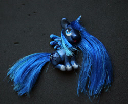 Size: 836x682 | Tagged: safe, artist:elunian, princess luna, irl, photo, sculpture, solo