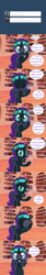 Size: 800x4800 | Tagged: safe, artist:facelessjr, oc, oc only, oc:nyx, alicorn, pony, ask nyx, ask nyx now, glasses, headband, puppy dog eyes, tumblr, tumblr comic