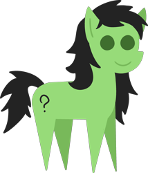 Size: 2475x2891 | Tagged: safe, alternate version, artist:poniidesu, oc, oc only, oc:anon filly, pony, base used, cute, female, filly, high res, pointy ponies, question mark, simple background, solo, transparent background