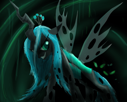 Size: 3000x2400 | Tagged: safe, artist:shadowclawz, queen chrysalis, changeling, changeling queen, female, solo