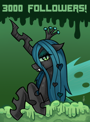 Size: 1032x1400 | Tagged: safe, artist:php13, queen chrysalis, changeling, changeling queen, ask, askchrysalis, solo, tumblr