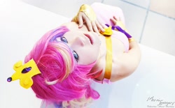 Size: 800x495 | Tagged: safe, artist:sadie-kun, princess cadance, human, cosplay, irl, irl human, photo, solo