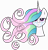 Size: 5705x5904 | Tagged: safe, artist:amorecadenza, princess celestia, alicorn, pony, absurd resolution, crying, sad, solo