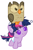 Size: 2560x3920 | Tagged: safe, artist:beavernator, derpibooru import, owlowiscious, twilight sparkle, pony, unicorn, baby, baby pony, babylight sparkle, cute, diaper, female, filly, foal, high res, simple background, twiabetes, vector, white background, younger