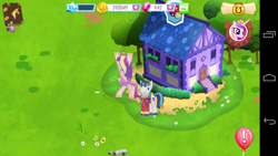 Size: 1280x720 | Tagged: safe, princess cadance, shining armor, alicorn, pony, unicorn, female, gameloft, happy, male