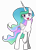 Size: 7110x10000 | Tagged: safe, artist:amorecadenza, artist:kp-shadowsquirrel, princess celestia, alicorn, pony, absurd resolution, cute, cutelestia, missing accessory, solo