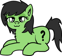 Size: 894x812 | Tagged: safe, artist:poniidesu, oc, oc only, oc:anon filly, :3, chest fluff, ear fluff, female, filly, simple background, solo, transparent background