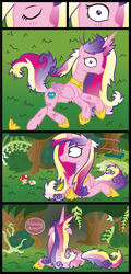 Size: 2425x5033 | Tagged: safe, artist:inkrose98, princess cadance, alicorn, pony, comic:shapeless sun, comic, tumblr