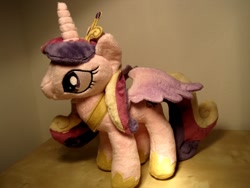 Size: 800x600 | Tagged: safe, artist:erdbeerprinz, princess cadance, pony, irl, photo, plushie, solo