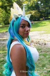 Size: 480x720 | Tagged: safe, artist:melodicmitsuki, princess celestia, human, cosplay, irl, irl human, photo, solo