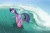 Size: 2046x1362 | Tagged: safe, artist:gsphere, derpibooru import, twilight sparkle, pony, unicorn, bipedal, female, mare, solo, surfboard, surfing, water, wave