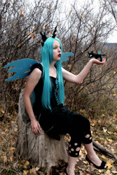 Size: 840x1255 | Tagged: safe, artist:phrose, queen chrysalis, changeling, human, cosplay, irl, irl human, photo