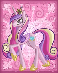 Size: 1600x2000 | Tagged: safe, artist:raptor007, princess cadance, alicorn, pony, female, solo