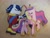 Size: 1306x980 | Tagged: safe, artist:ethepony, princess cadance, shining armor, alicorn, pony, unicorn, embroidery, patch, photo