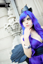 Size: 2592x3872 | Tagged: safe, artist:chiipichan, princess luna, human, cosplay, irl, irl human, photo, solo