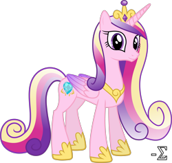 Size: 6990x6620 | Tagged: safe, artist:90sigma, princess cadance, alicorn, pony, absurd resolution, simple background, solo, transparent background, vector