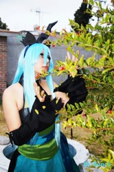 Size: 638x960 | Tagged: safe, artist:saizardrancher, queen chrysalis, human, cosplay, irl, irl human, photo, solo