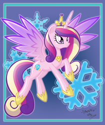 Size: 2526x3000 | Tagged: safe, artist:danmakuman, princess cadance, alicorn, pony, female, mare, solo