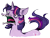 Size: 1047x793 | Tagged: safe, artist:hayhedgehoghay, derpibooru import, twilight sparkle, pony, unicorn, female, mare, open mouth, shocked, simple background, solo, transparent background