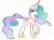 Size: 1600x1193 | Tagged: safe, artist:luuandherdraws, princess celestia, alicorn, pony, alternate hairstyle, armor, female, mare, simple background, solo, transparent background, vector