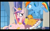Size: 1024x640 | Tagged: safe, screencap, princess cadance, rainbow dash, alicorn, pegasus, pony, games ponies play, hub logo, youtube caption