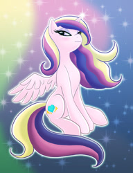 Size: 580x757 | Tagged: safe, artist:reidavidson, princess cadance, alicorn, pony, female, solo