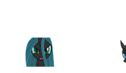 Size: 300x175 | Tagged: safe, artist:theelinker, applejack, pinkie pie, queen chrysalis, rarity, twilight sparkle, changeling, changeling queen, earth pony, pony, unicorn, animated, april fools, disguise, drunk, emote story, emotes, invasion, linker you magnificent bastard, ponymotes, vulgar