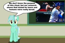 Size: 887x588 | Tagged: safe, lyra heartstrings, human, baseball, chalkboard, human studies101 with lyra, irl, kansas city royals, meme, mlb, photo, toronto blue jays