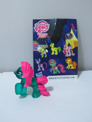 Size: 1200x1600 | Tagged: safe, carrot top, golden harvest, granny smith, mosely orange, princess cadance, twilight sparkle, uncle orange, alicorn, pony, collector card, gardenia glow, toy