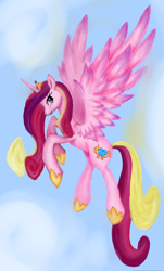 Size: 2964x4921 | Tagged: safe, artist:sahtra91, princess cadance, alicorn, pony, solo