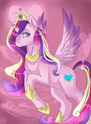 Size: 426x579 | Tagged: safe, artist:trojan-pony, princess cadance, alicorn, pony, solo