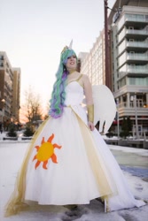 Size: 640x960 | Tagged: safe, artist:mintyblitzz, princess celestia, human, cosplay, female, irl, irl human, photo, solo