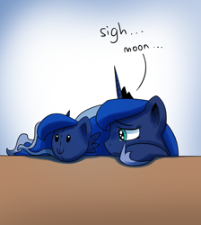 Size: 2000x2229 | Tagged: safe, artist:anticular, princess luna, alicorn, pony, blob, blob ponies, c:, crying, feels, female, frown, lonely, lunadoodle, mare, plushie, sad, solo, too many ponies