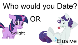 Size: 1200x700 | Tagged: safe, derpibooru import, elusive, rarity, twilight sparkle, pony, unicorn, blushing, duo, female, flower, flower in mouth, male, mare, mouth hold, rose, rule 63, stallion, who would you date