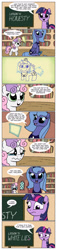 Size: 800x3491 | Tagged: safe, artist:teygrim, princess luna, sweetie belle, twilight sparkle, alicorn, pony, brutal honesty, comic, crying, drawing, honesty, magic, s1 luna, sad